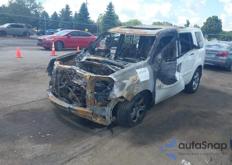 2013 Honda Pilot Ex-L из США, поврежденный, VIN 5FNYF4H56DB017112